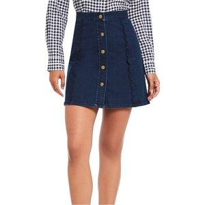 NWT Draper James x Eloquii Denim Skirt 16